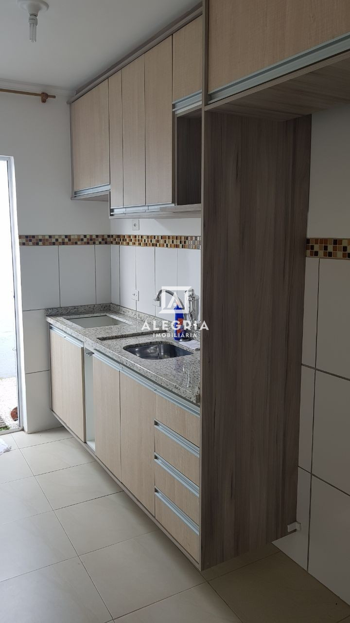 Apartamento Semi Mobiliado 2 Dormitórios Amplo Espaço Garden no Jardim Toscana em São José dos Pinhais