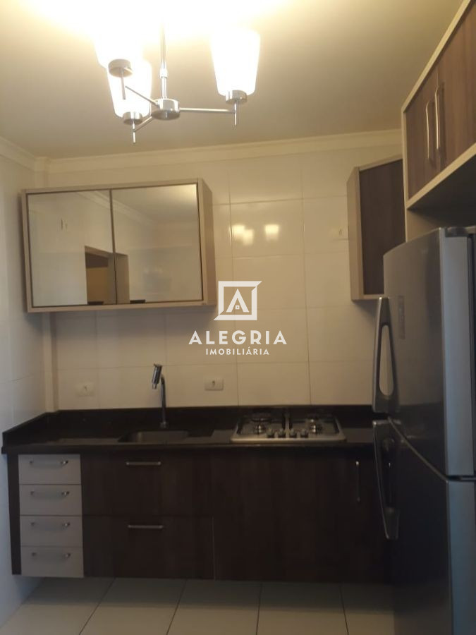 Apartamento MOBILIADO, 02 Dormitórios, Bairro Bom Jesus em São José dos Pinhais