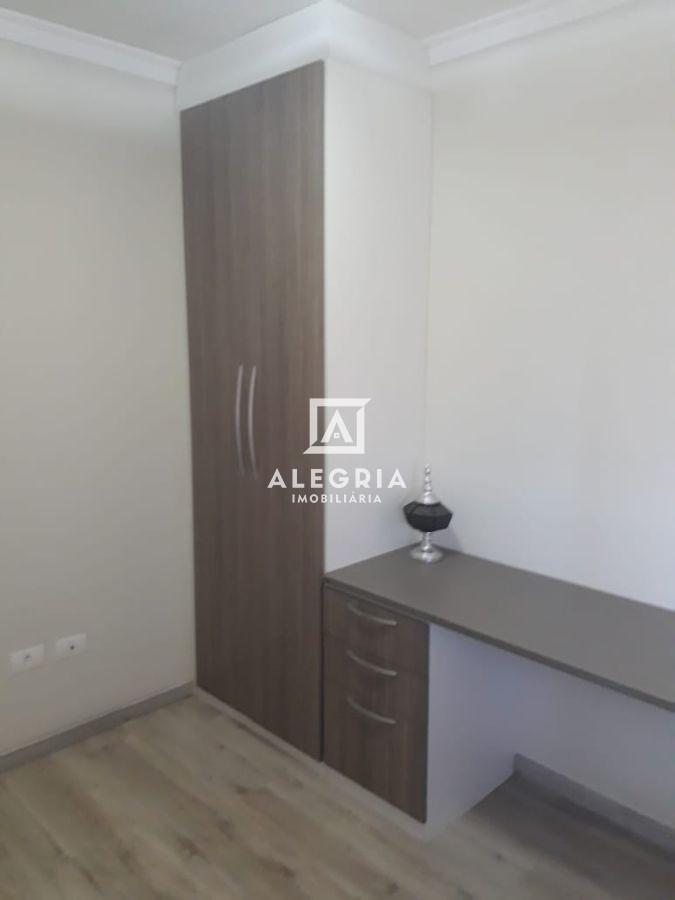 Apartamento MOBILIADO, 02 Dormitórios, Bairro Bom Jesus em São José dos Pinhais