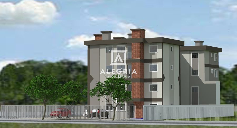 Apartamento com 03 Dormitórios Sendo 01 Suite e Terraço no Afonso Pena em São José dos Pinhais