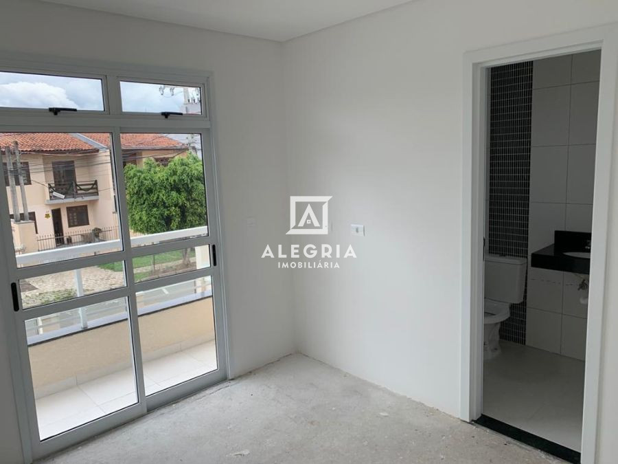 Apartamento 03 Dormitórios Sendo 01 Suite Com Amplo Espaço de Garden na Cidade Jardim em São José dos Pinhais