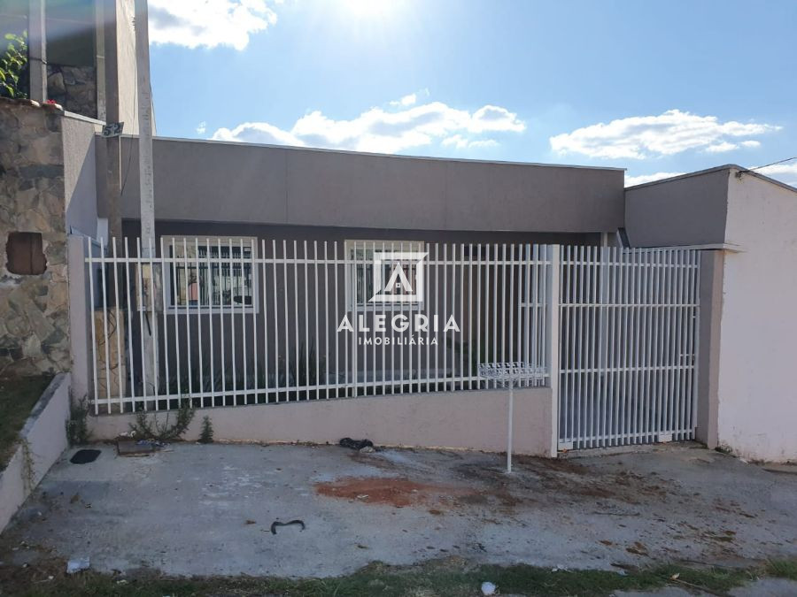 Linda Residência 02 Dormitórios 01 Suíte - Piscina No Bairro Col. Rio Grande em São José dos Pinhais