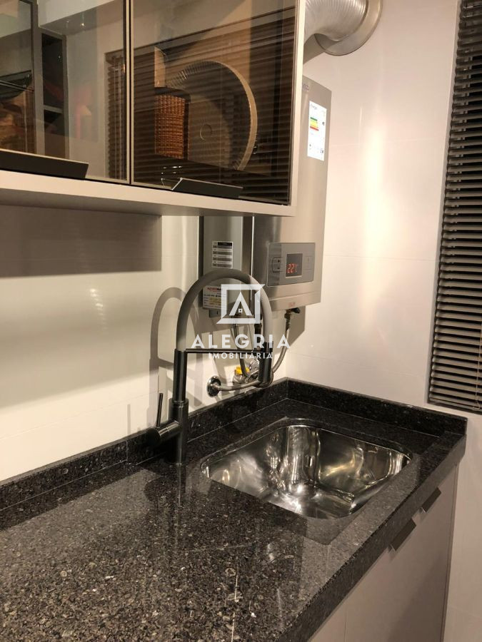 Apartamento 03 Dormitórios (Sendo 01 Suíte), todo mobiliado em São José dos Pinhais