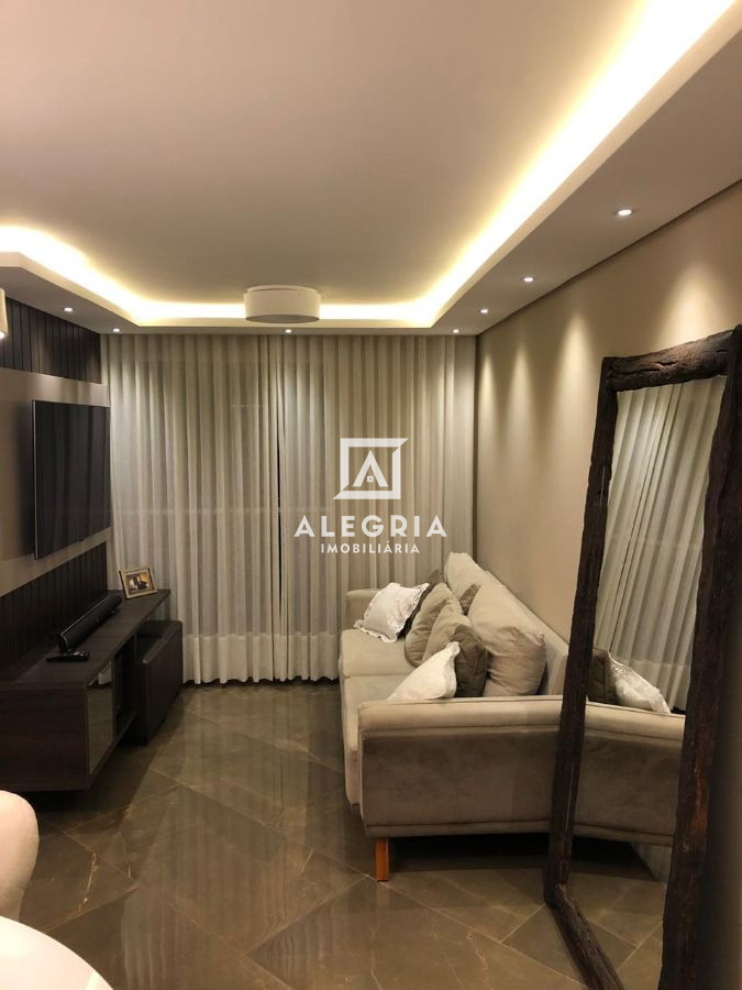 Apartamento 03 Dormitórios (Sendo 01 Suíte), todo mobiliado em São José dos Pinhais