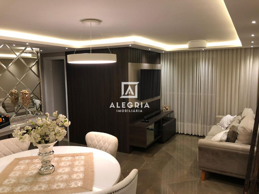Apartamento 03 Dormitórios (Sendo 01 Suíte), todo mobiliado em São José dos Pinhais