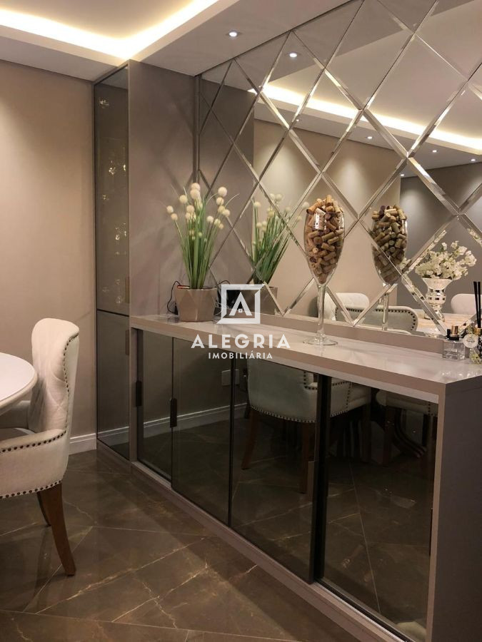 Apartamento 03 Dormitórios (Sendo 01 Suíte), todo mobiliado em São José dos Pinhais