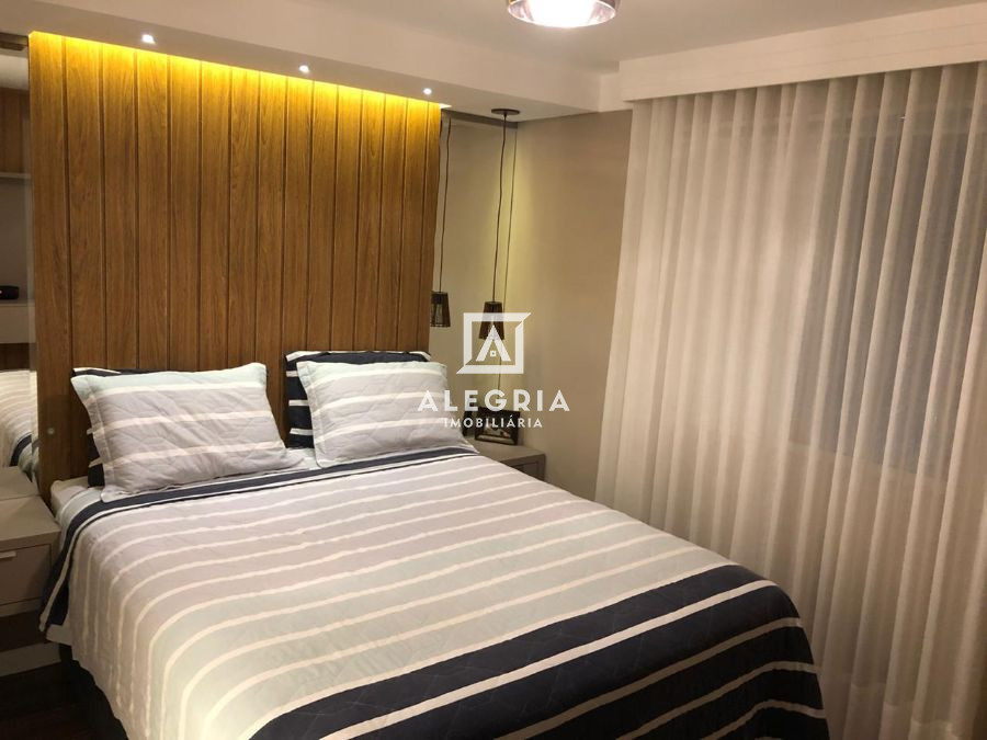Apartamento 03 Dormitórios (Sendo 01 Suíte), todo mobiliado em São José dos Pinhais