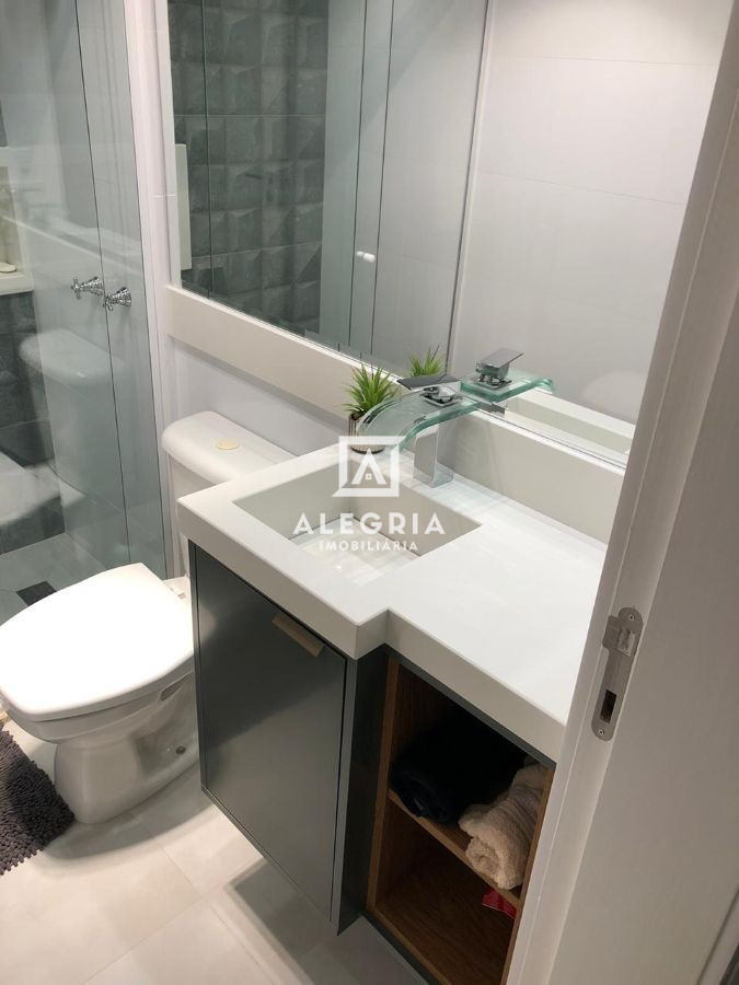 Apartamento 03 Dormitórios (Sendo 01 Suíte), todo mobiliado em São José dos Pinhais