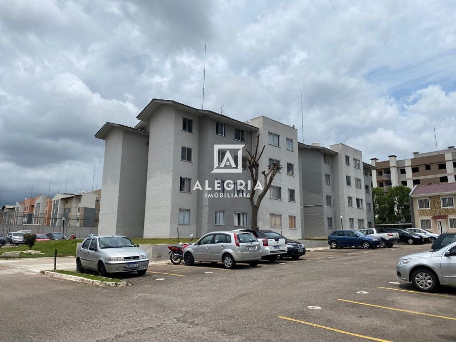 Apartamento 02 Dormitórios, Documentação GRATIS, Bairro Colônia Rio Grande em São José dos Pinhais