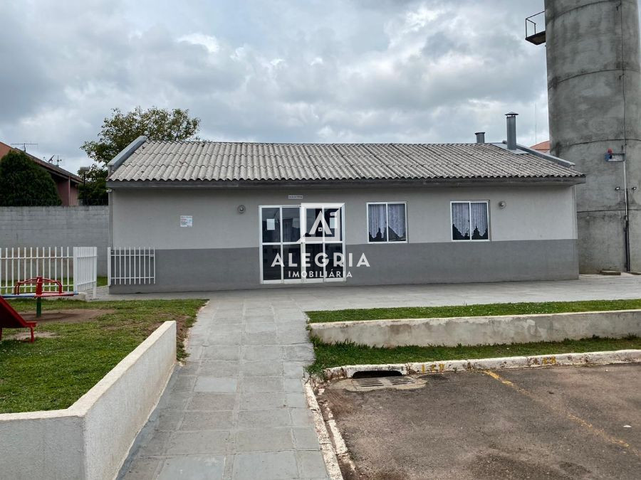 Apartamento 02 Dormitórios, Documentação GRATIS, Bairro Colônia Rio Grande em São José dos Pinhais