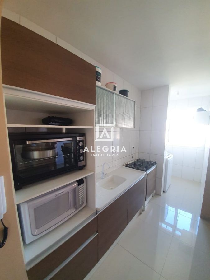 Lindo Apartamento  03 Dormitórios Semi-Mobiliado no Bairro Afonso Pena em São José dos Pinhais