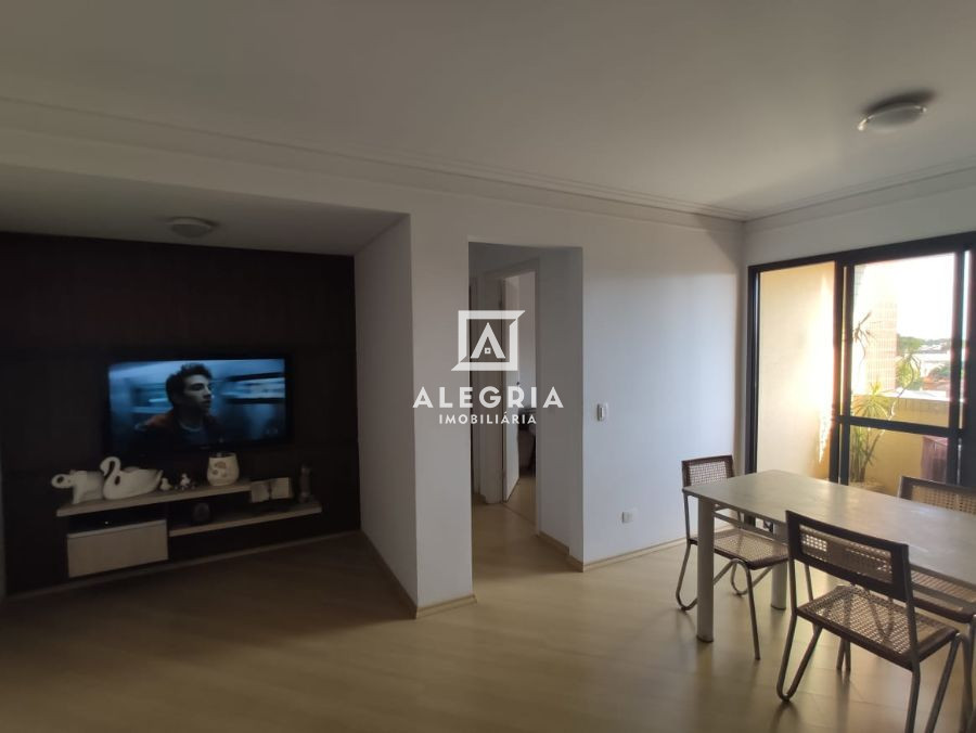 Apartamento 02 Dormitórios Sendo uma Suíte (Semi Mobiliado) no Centro em São José dos Pinhais