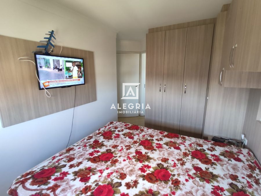 Apartamento 02 Dormitórios Sendo uma Suíte (Semi Mobiliado) no Centro em São José dos Pinhais