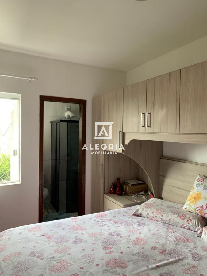 Apartamento Contendo 03 Dormitórios Sendo 01 Suíte Semi Mobiliado no Bairro Monte Libano em São José dos Pinhais