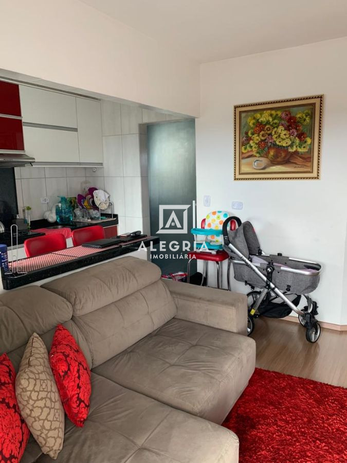 Apartamento Contendo 03 Dormitórios Sendo 01 Suíte Semi Mobiliado no Bairro Monte Libano em São José dos Pinhais