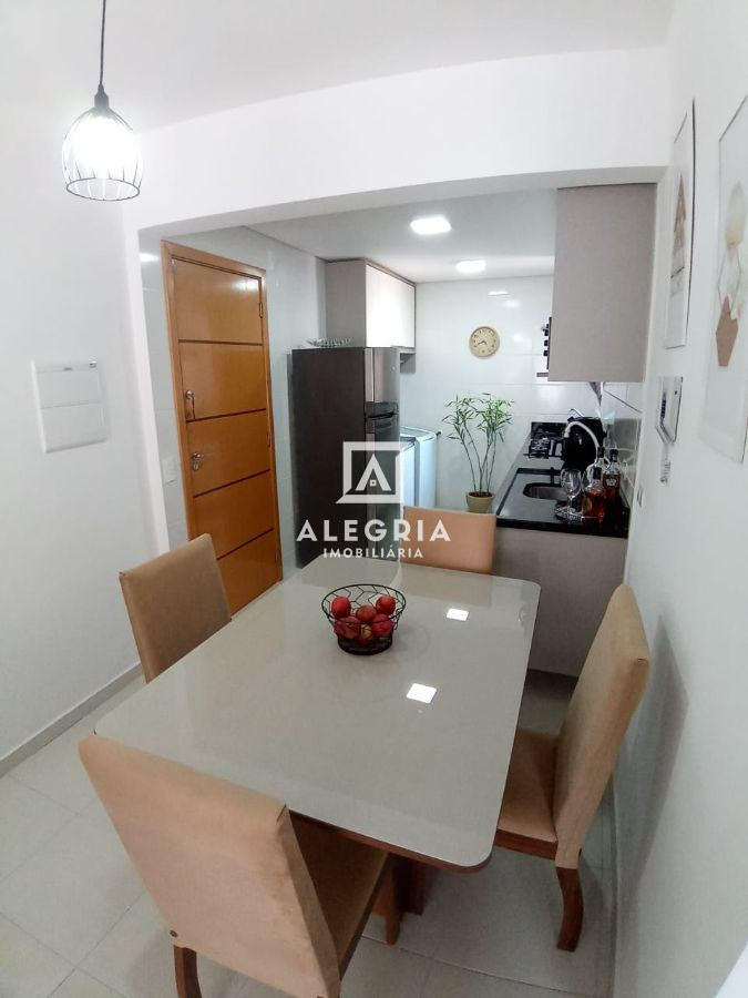 Lindo Apartamento Semi Mobiliado de 3 Quartos no Bairro Ouro Fino em São José dos Pinhais