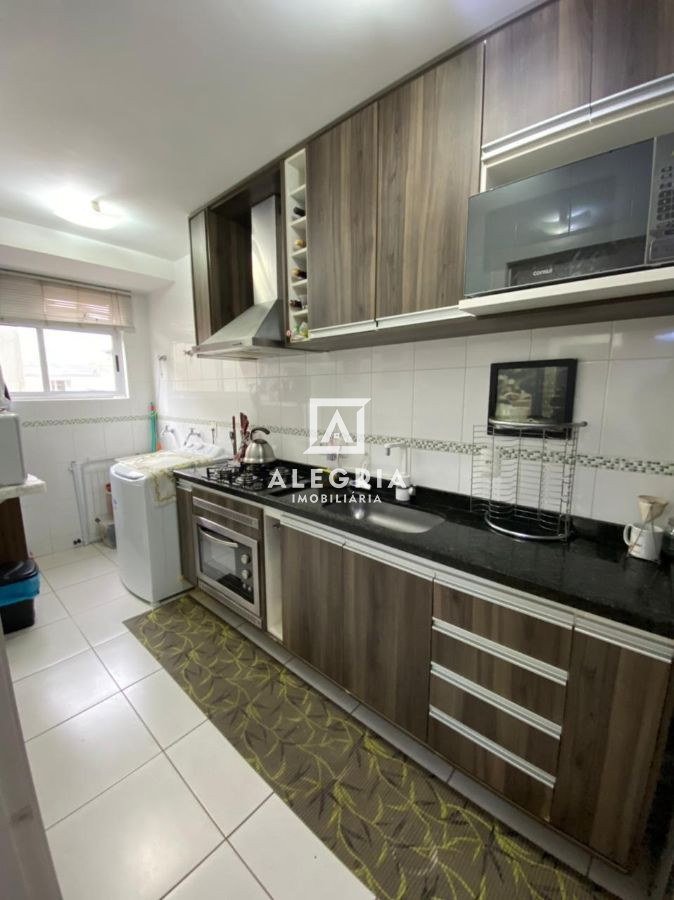 Lindo Apartamento Semi Mobiliado 02 Dormitórios na Cidade Jardim em São José dos Pinhais