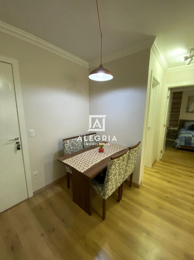 Lindo Apartamento Semi Mobiliado 02 Dormitórios na Cidade Jardim em São José dos Pinhais