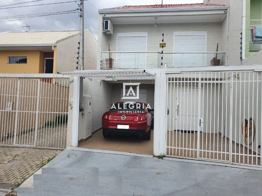 Lindo Sobrado Semi Mobiliado 03 Dormitórios 01 Suíte ao lado do Shopping em São José dos Pinhais