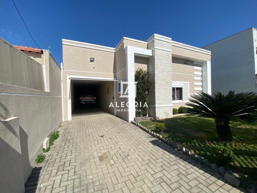 Casa 04 Dormitórios (sendo 02 Suítes) com Piscina, Bairro Cidade Jardim em São José dos Pinhais