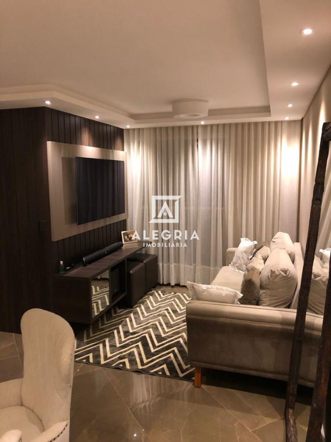 Apartamento 03 Dormitórios (Sendo 01 Suíte), todo mobiliado em São José dos Pinhais
