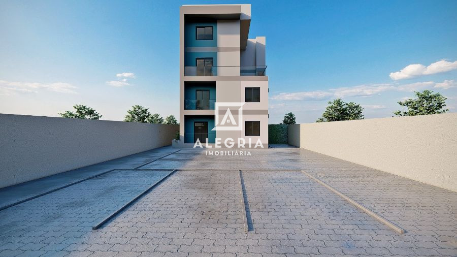 Apartamento Térreo com 64m² de Garden Contendo 03 Dormitórios Sendo 01 Suíte na Cidade Jardim em São José dos Pinhais