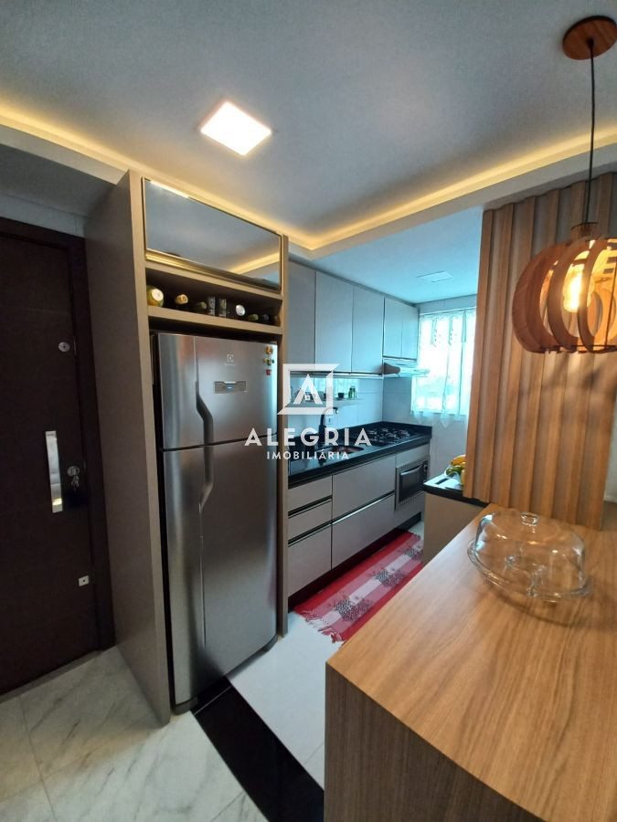 Lindo apartamento semi mobiliado em São José dos Pinhais