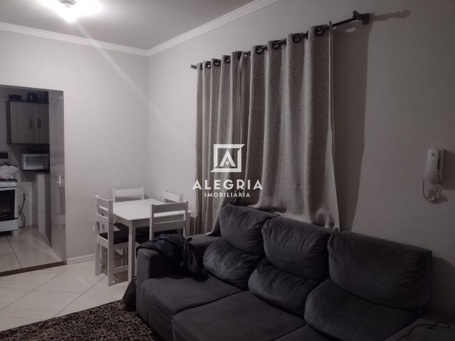 Apartamento 02 Dormitórios Semi - Mobiliado no Bairro Ouro Fino em São José dos Pinhais