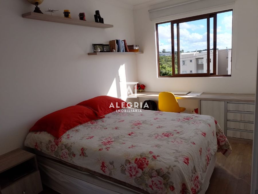 Lindo Apartamento de 02 Quartos Semi Mobiliado no Santo Antônio em São José dos Pinhais