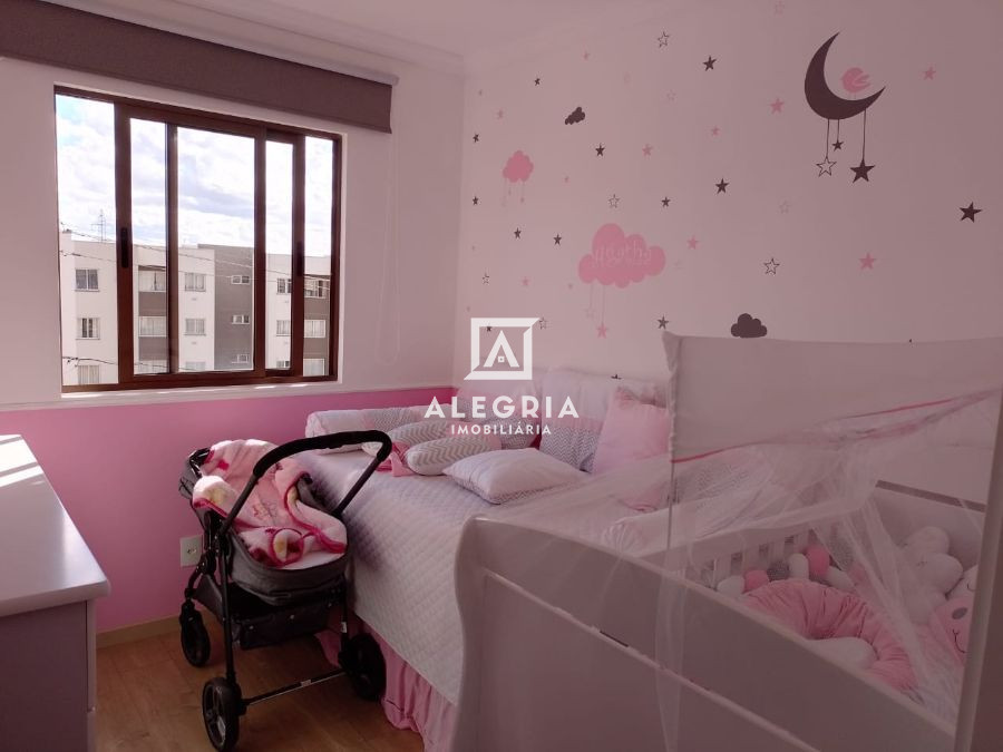 Lindo Apartamento de 02 Quartos Semi Mobiliado no Santo Antônio em São José dos Pinhais