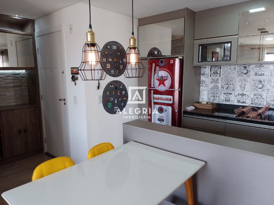 Lindo Apartamento de 02 Quartos Semi Mobiliado no Santo Antônio em São José dos Pinhais