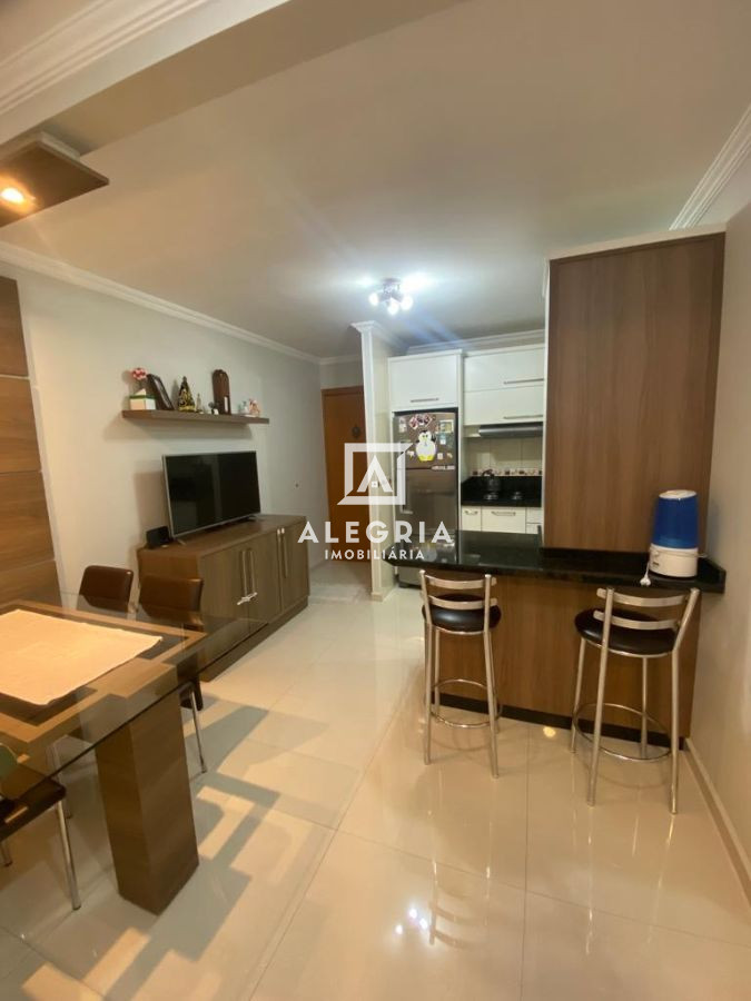 Lindo Apartamento Contendo 03 Dormitórios no Bom Jesus em São José dos Pinhais