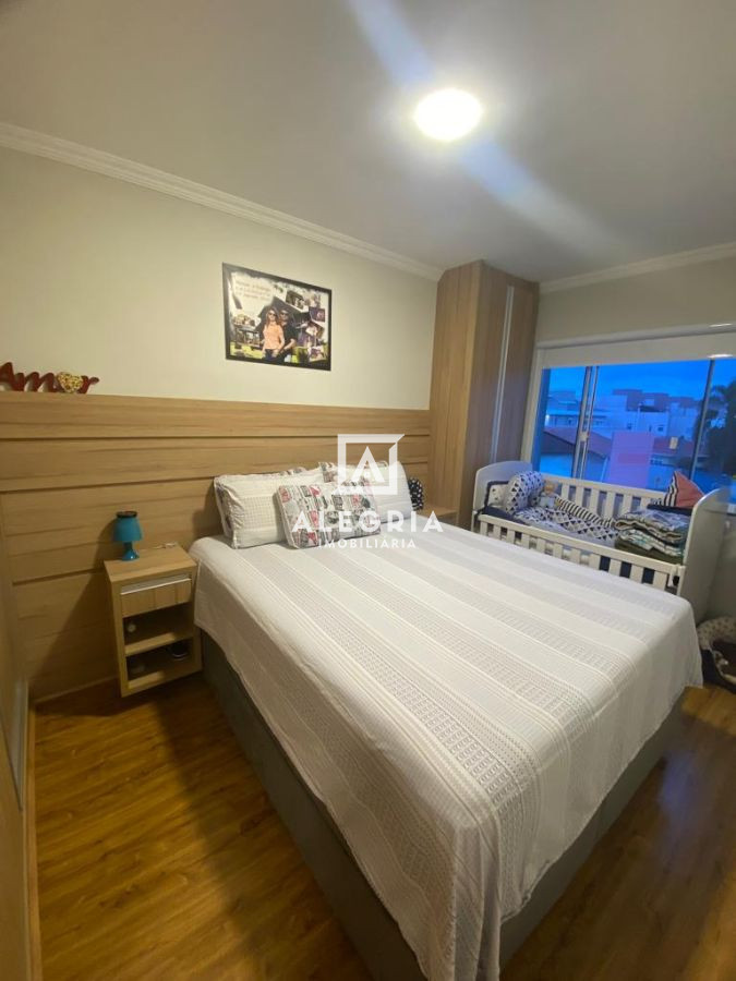 Lindo Apartamento Contendo 03 Dormitórios no Bom Jesus em São José dos Pinhais