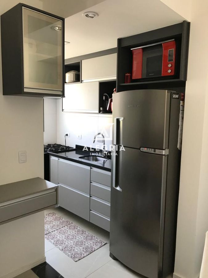 Lindo Apartamento Semi Mobiliado de  02 Quartos no Centro em São José dos Pinhais