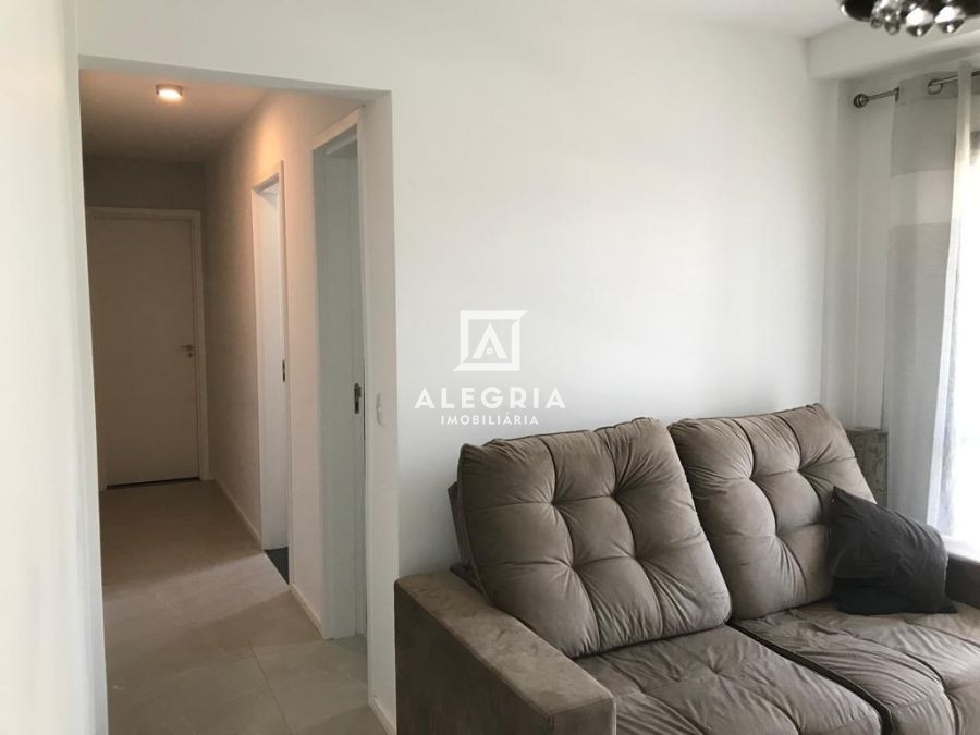 Lindo Apartamento Semi Mobiliado de  02 Quartos no Centro em São José dos Pinhais