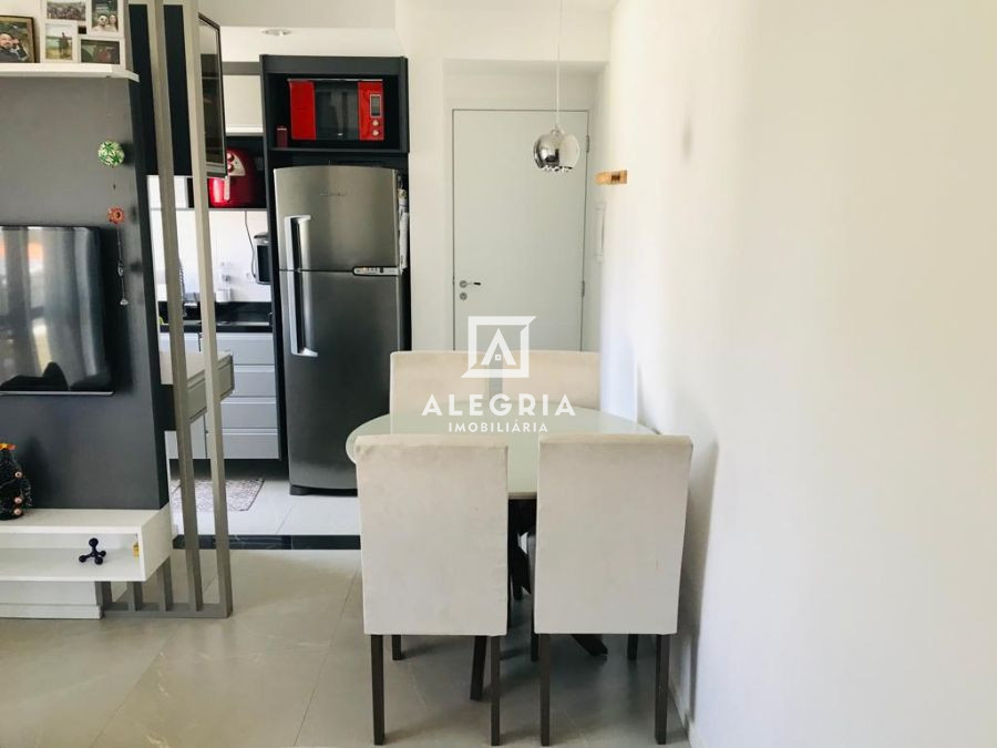 Lindo Apartamento Semi Mobiliado de  02 Quartos no Centro em São José dos Pinhais