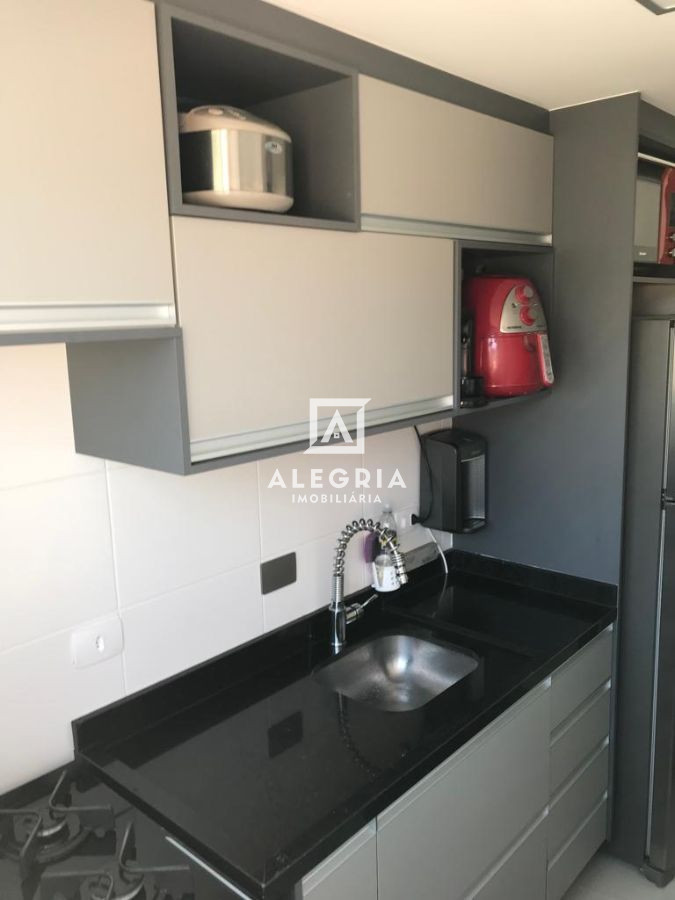 Lindo Apartamento Semi Mobiliado de  02 Quartos no Centro em São José dos Pinhais