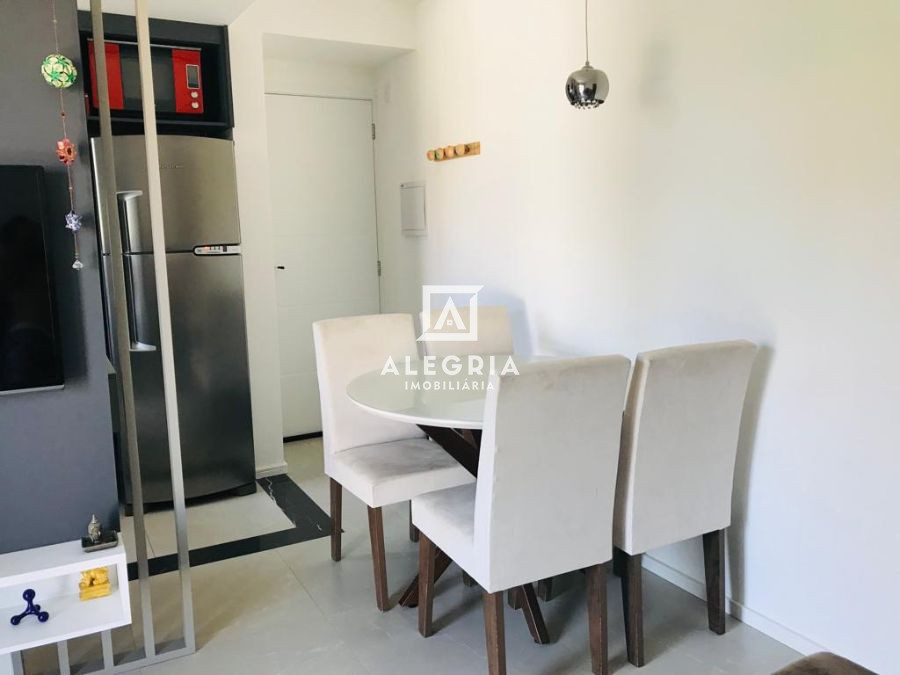 Lindo Apartamento Semi Mobiliado de  02 Quartos no Centro em São José dos Pinhais