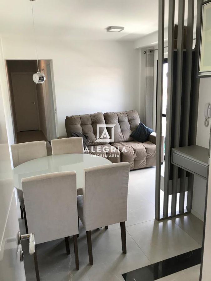 Lindo Apartamento Semi Mobiliado de  02 Quartos no Centro em São José dos Pinhais