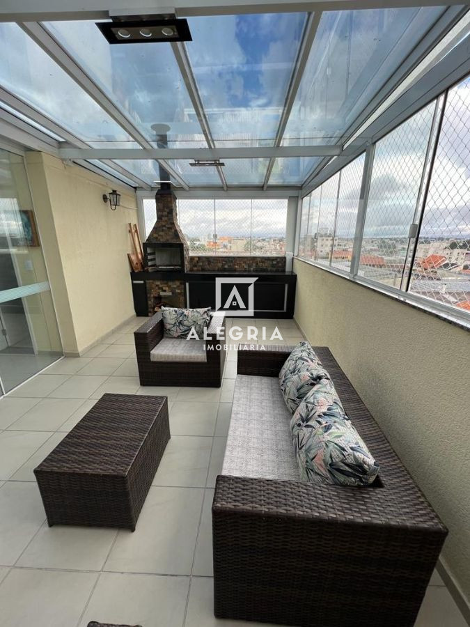 Lindo Apartamento Duplex Mobiliado Contendo 02 Dormitórios Sendo 01 Suite em São José dos Pinhais