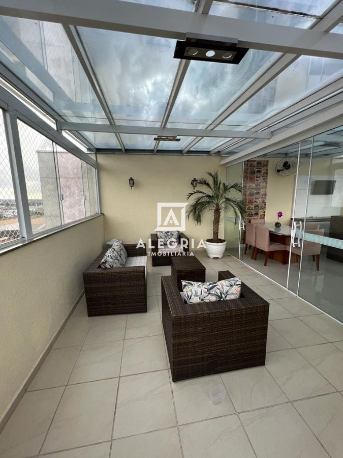 Lindo Apartamento Duplex Mobiliado Contendo 02 Dormitórios Sendo 01 Suite em São José dos Pinhais