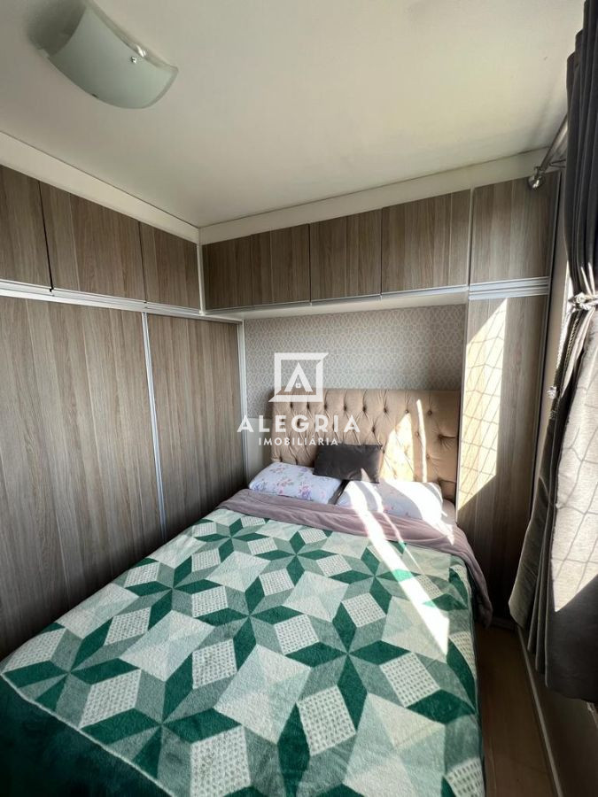 Lindo Apartamento Semi Mobiliado Contendo 02 Dormitórios na Costeira em São José dos Pinhais