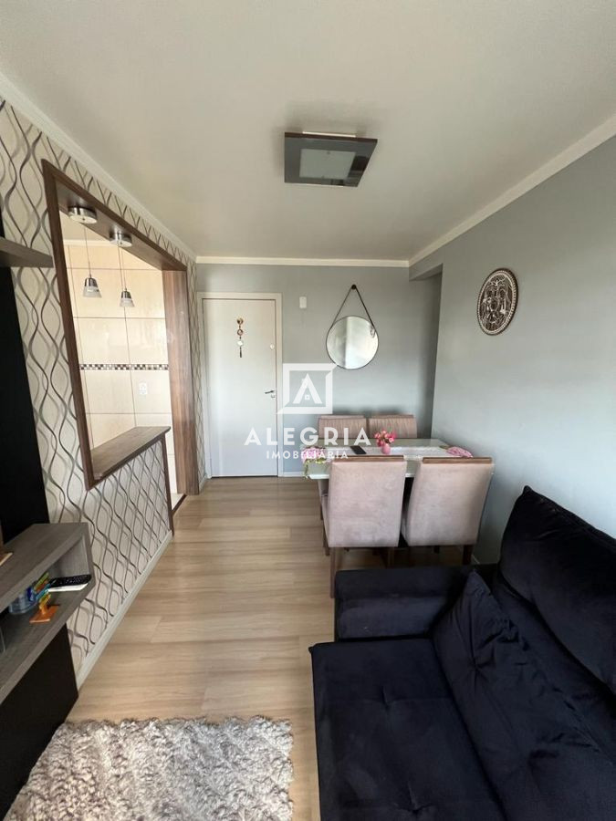 Lindo Apartamento Semi Mobiliado Contendo 02 Dormitórios na Costeira em São José dos Pinhais