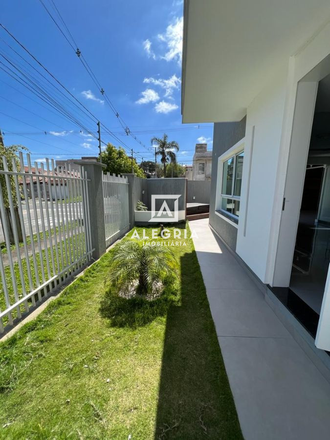 Belissimo Sobrado Alto Padrão Contendo 03 Dormitórios e Jacuzzi no Monte Libano em São José dos Pinhais