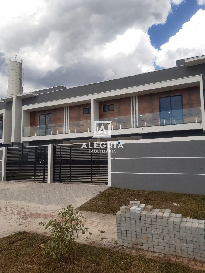 Lindo Sobrado 3 Quartos sendo 1 suíte em São José dos Pinhais