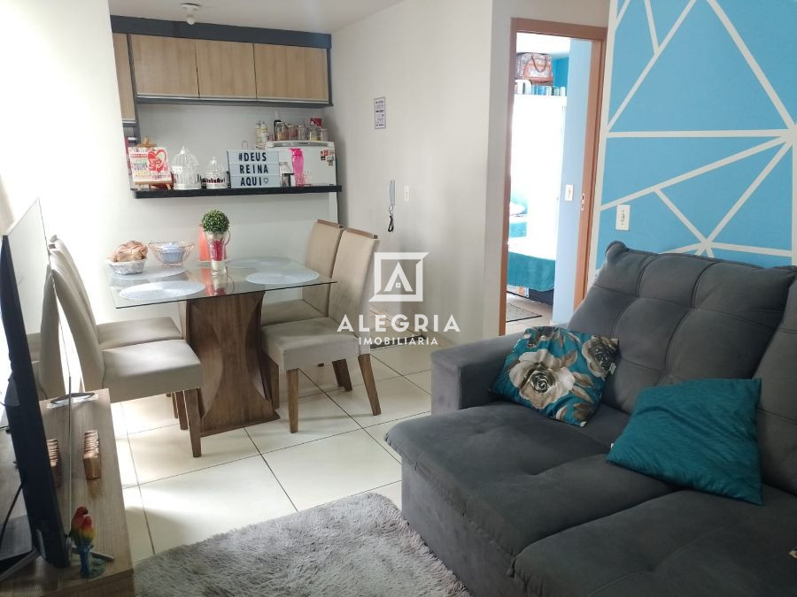 Lindo apartamento de 02 quartos no Bairro Santo Antônio em São José dos Pinhais