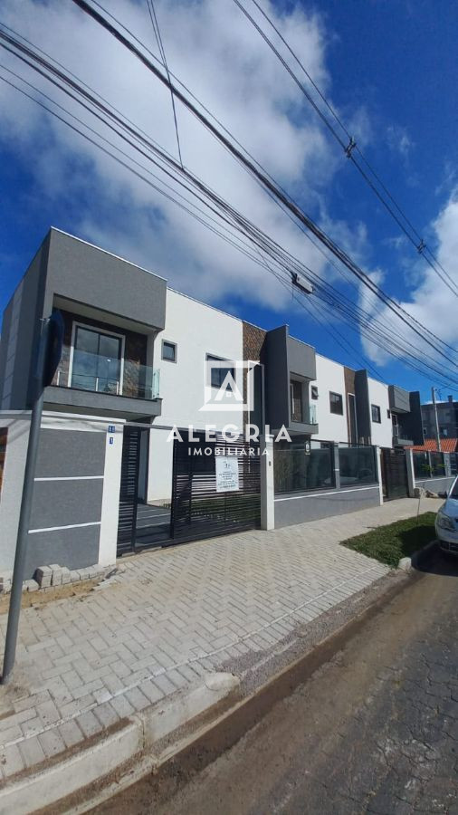 Sobrado com 3 suítes em São José dos Pinhais