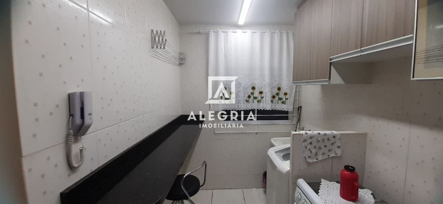 Excelente Apartamento 02 quartos Semi mobiliado em São José dos Pinhais