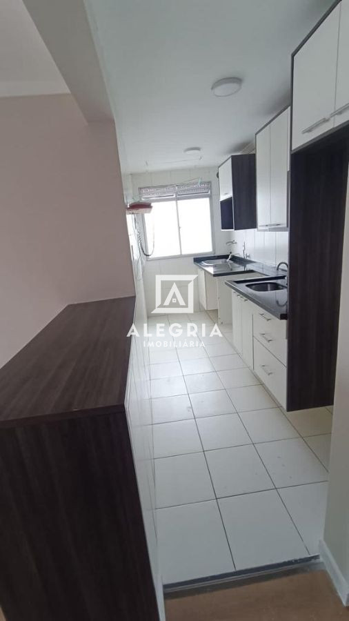 Apartamento com Cozinha Planejada no Bairro Afonso Pena em São José dos Pinhais