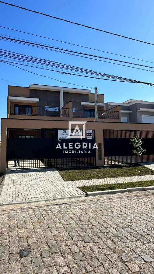 Sobrado Alto Padrão 03 Dormitórios sendo 03 Suítes em São José dos Pinhais